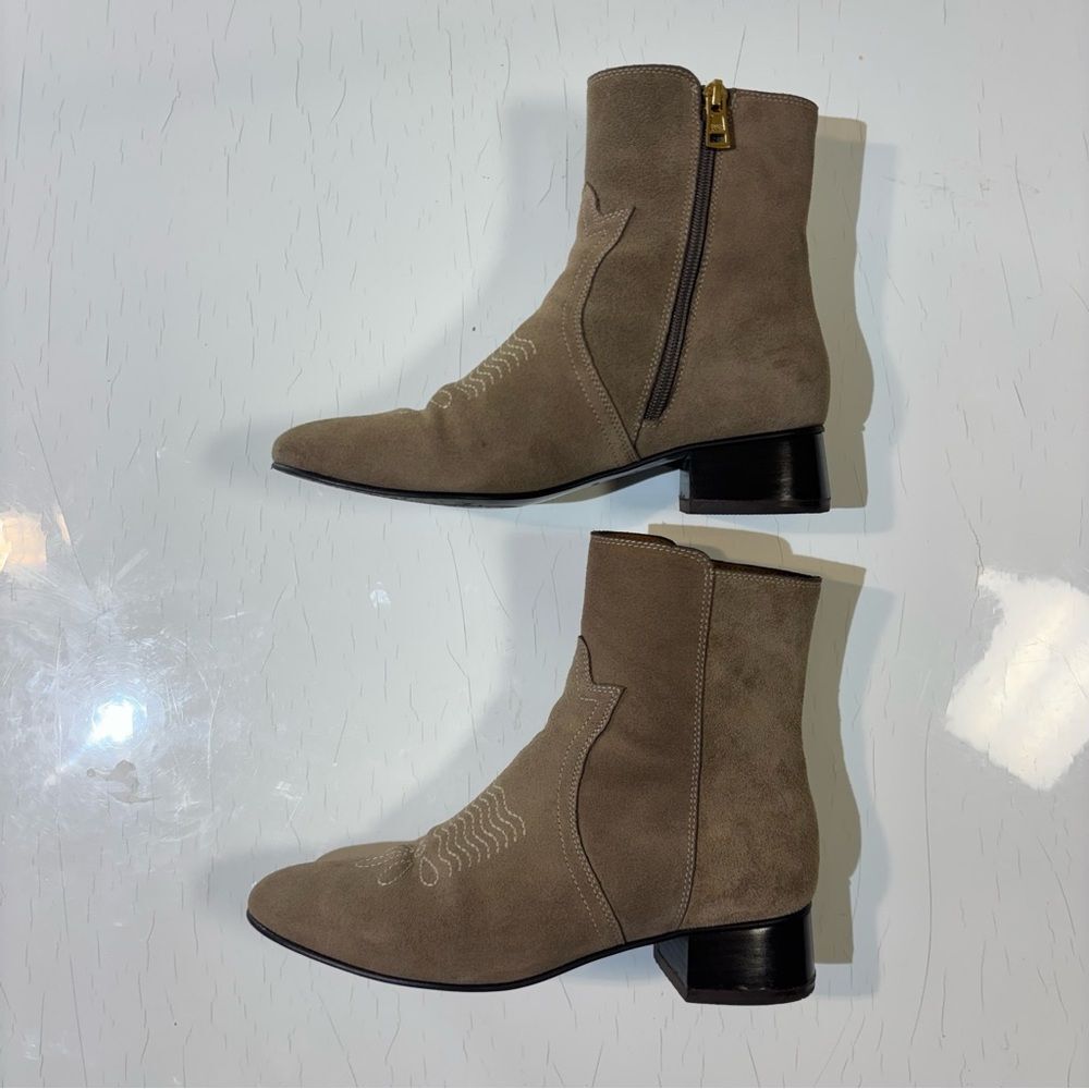 See By Chloe Tan Suede Boots - 36.5 / 6.5